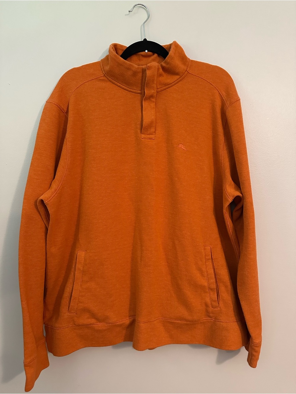 Tommy Bahama Quarter Zip Pullover Sweatshirt Size XL